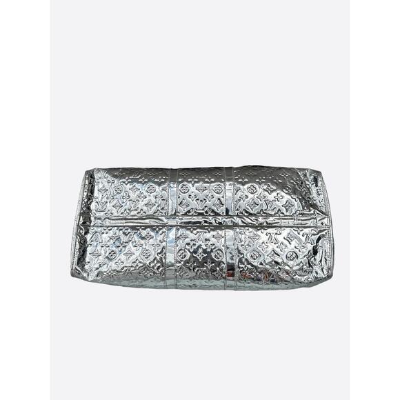 Louis Vuitton Silver Mirror Monogram Keepall 50 - Picture 5 of 7